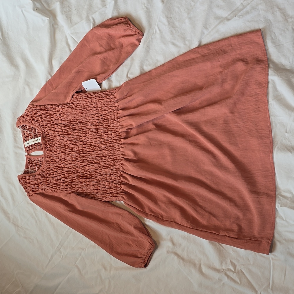 Clay colored dress